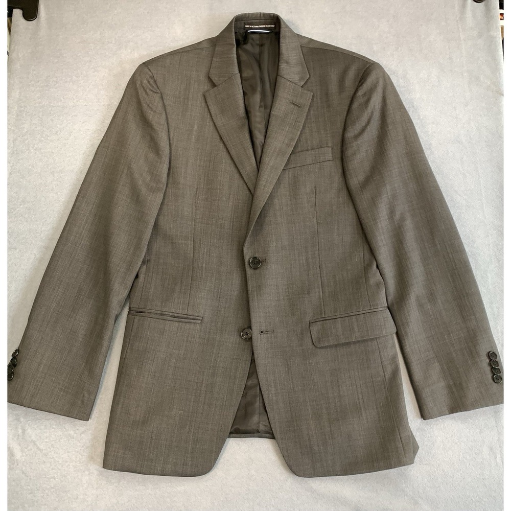 Tommy Hilfiger Mens Modern fit Sport Coat Blazer Fits Medium Grey